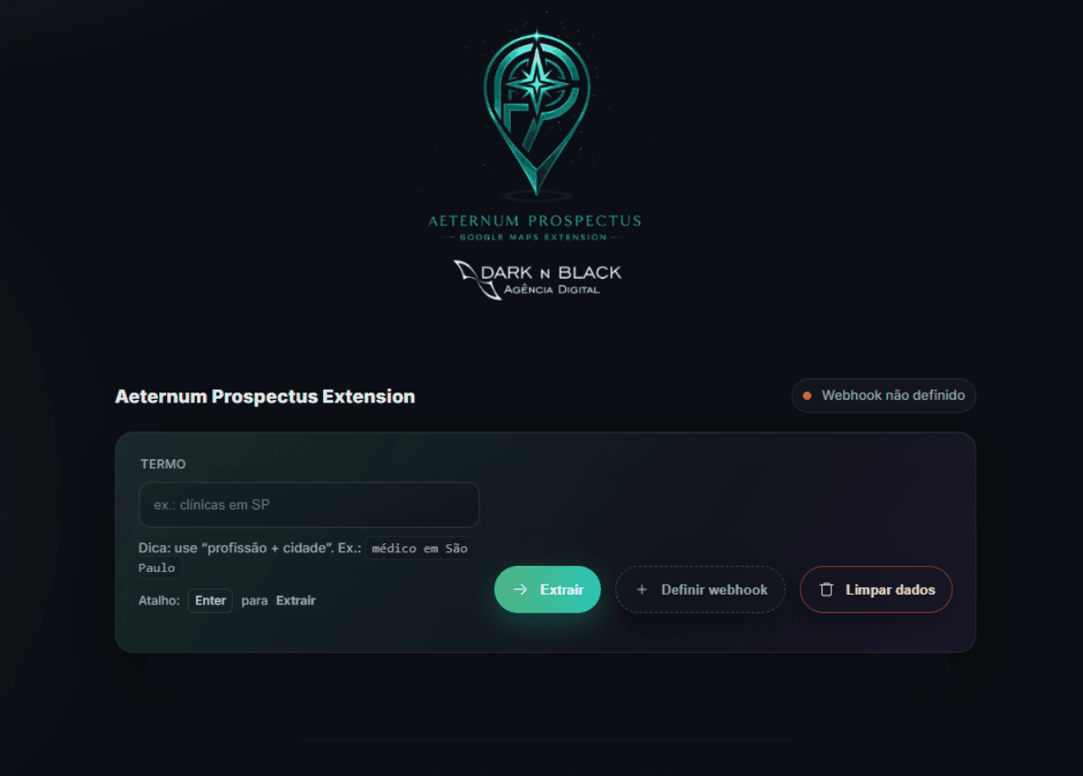 Prévia da plataforma Aeternum